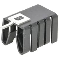 Fischer Heatsink, TO-220, 21K/W, 19.05 x 14.5 x 12.7mm, Clip Mount