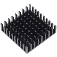 Fischer Heatsink, BGA, 15.7K/W, 35 x 35 x 10mm, Adhesive Foil, Conductive Foil Mount