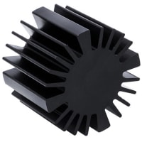 Fischer Heatsink, 1.8K/W, 50 Dia. x 37.5mm, Screw Mount