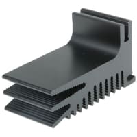 Fischer Heatsink, TO-220, TO-247, 6.5K/W, 25 x 52.3 x 28mm, Clip Mount