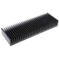 Fischer Heatsink, 0.4K/W, 100 x 300 x 40mm