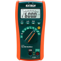 FLIR Commercial Systems, Inc. - Extech Division Multimeter, Handheld, HVAC, CAT IV, Non-Contact Voltage Detection, Type K Temperature