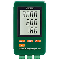 FLIR Commercial Systems, Inc. - Extech Division Voltage Datalogger 3-Channel DC