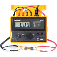 FLIR Commercial Systems, Inc. - Extech Division Meter, Milliohm, LCD Display, Compact, Durable, With Connectors and Cables