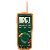 FLIR Commercial Systems, Inc. - Extech Division Multimeter, TRMS DMM Built-In IR Therm. Laser W/NIST