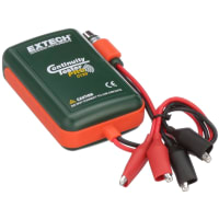 FLIR Commercial Systems, Inc. - Extech Division Continuity Tester Pro Handheld Test Leads With Alligator Clips Remote Probe