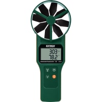 FLIR Commercial Systems, Inc. - Extech Division LARGE VANE ANEMOMETER/PSYCHROMETER + C02 W/LTD NIST