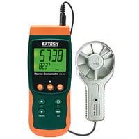 FLIR Commercial Systems, Inc. - Extech Division METAL VANE THERMO-ANEMOMETER SD LOGGER WITH NIST