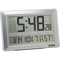 FLIR Commercial Systems, Inc. - Extech Division CLOCK, RADIO CONTROLLED, TEMP/HUMIDITY