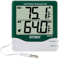 FLIR Commercial Systems, Inc. - Extech Division Big Digit In/Outdoor Thermometer W Alarm