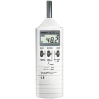 FLIR Commercial Systems, Inc. - Extech Division Meter, Sound, +/- 1.5 dB, 9 V, LCD, 0.1 dB, 0 to +40 C, 210 g, 