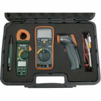 FLIR Commercial Systems, Inc. - Extech Division Electrical Test Kit with IR Thermometer and Case