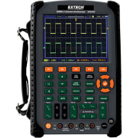 FLIR Commercial Systems, Inc. - Extech Division Oscilloscope, Handheld, 2-Channels, 60 MHz, 125 MS/s