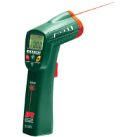 FLIR Commercial Systems, Inc. - Extech Division Thermometer, Infrared, -50-538 deg C, LCD Display, With Laser Pointer