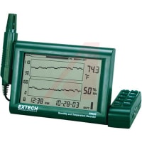 FLIR Commercial Systems, Inc. - Extech Division Humidity+Temperature Chart Recorder w/ Detachable Probe with NIST