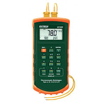 FLIR Commercial Systems, Inc. - Extech Division THERMOMETER, DUAL J, K, T, E R, S, N, W/ RS-232 SOFTWARE