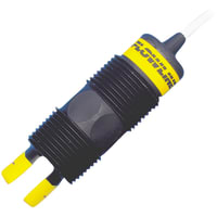 Flowline Sensor, Submersible, Ultrasonic Level Switch-PP, Short, 3/4 in NPT, Switch-Tek