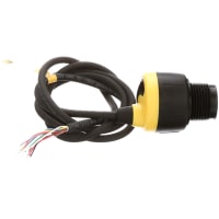 Flowline Sensor, Level, Ultrasonic Transmtr 4-20ma, Switch/Control, Range 49.2 in, 1 NPT