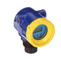 Flowline Sensor, Ultrasonic, 2-Wire Trans., 24.6ft Range, Display, 2 in NPT, NEMA 4X