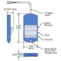 Flowline Smart Trak; w/Junction Box; 3 Sensors