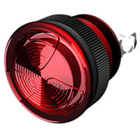 Floyd Bell Inc. LED Waterproof Panel Mount Red 9-30 VDC 130 mA 8000 @ 9VDC 6-32 Screw Term