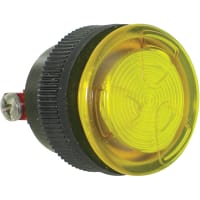 Floyd Bell Inc. Waterproof LED Indicator Yellow Low Brightness 24 VDC 2000 cd/m