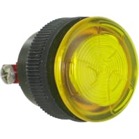 Floyd Bell Inc. Waterproof LED Indicator Yellow Low Brightness 12 VDC 2000 cd/m