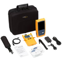 Fluke Networks OptiFiber Pro Quad OTDR; Includes Fiber Inspection Kit