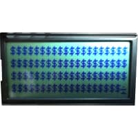 Focus Display Solutions Displays LCD Character Module 20x4 STN Gray Background 5V Reflective XBC Series