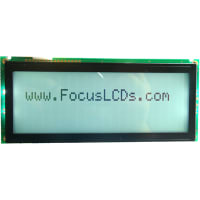 Focus Display Solutions Displays LCD Character Module LBC Series 20x4 FSTN Black Transflective 5V