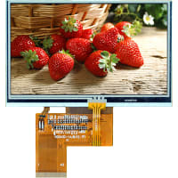 Focus Display Solutions TFT Display; 4.3 inch; 480x272(105.4x67.15), 8/16/18/24 bit RGB interface