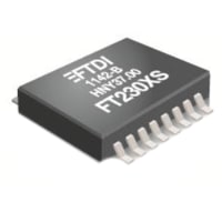 FTDI UART Interface RS232, RS422, RS485, SIE, UART 3MBd, 5 V, 16-Pin, SSOP