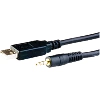 FTDI Double Ended Between-Series, USB Type A Plug to 3.5mm Audio Plug, 1.8 m