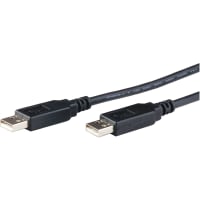 FTDI Double Ended In-Series, USB A Plug to USB A Plug, 2.5 m, USB-NMC Series