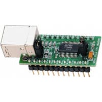 FTDI IC, FT245R DEVELOPMENT MODULE;USB-PARALLEL FIFO;1.8V-5.25V