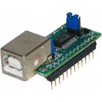 FTDI IC, FT232R DEVELOPMENT MODULE;USB-SERIAL UART;1.8V-5.25V