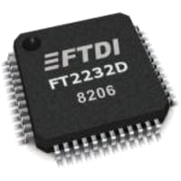 FTDI USB Full Speed to Dual Channel Serial UART/FIFO/JTAG/SPI/I2C IC