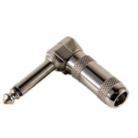 G&H Industries Right Angle 1/4" Nickel Mono Plug Nickel Housing