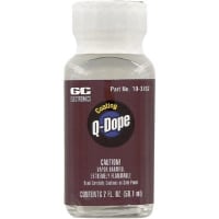 GC Electronics Q Dope, Pure Polystyrene Coating, Cement, Bottle with Brush, 2 oz (59mL), Clear