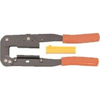 GC Electronics IDC Crimp Tool, For Flat Ribbon Cables, Rubber Handle, 12 Series