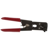 GC Electronics Crimp Tool, For 0.062" (1.6mm) Terminals, 18-24 AWG, Rubber, 9" (229mm) Long