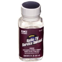 GC Electronics Radio-TV Cement Solvent, 16 oz, Fast acting, Also a Thinner for Lacquer Type Cement