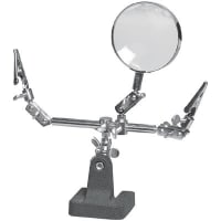 GC Electronics EXTRA HANDS WITH MAGNIFIER; 2X magnification;