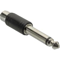 GC Electronics RCA F - 1/4 MALE MONO ADAP