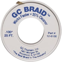 GC Electronics GC Braid .100" Blue 25 ft