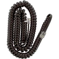 GC Electronics Extension Cord, Modular Handset Cord, 12 ft., Black