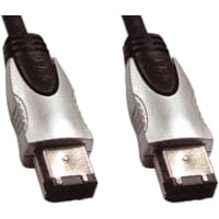 GC Electronics FireWire Cable, 15-ft, IEEE-1394, 6ckt to 6ckt Plugs w/Metal Shells