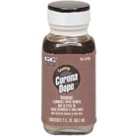 GC Electronics Corona Dope, Bottle w/ Brush, 2 oz, Black Lacquer Insulating Coating, 325F (163C)