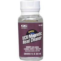 GC Electronics Magnetic Head Cleaner, 2 oz, Removes dust, dirt & oxide, VCR, No Residue