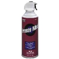 GC Electronics Chemical, Freezer, Spray, Aerosol, Wt 10Oz., 1, 1, 1, 2-Tetrafluoroethane